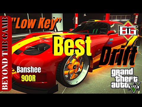 BRAVADO BANSHEE 900R : "LOW KEY" Best Drift Car" : GTA Online