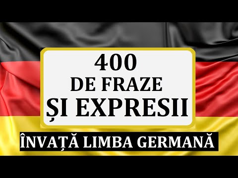 Invata Germana | 400 de EXPRESII si FRAZE UTILE in limba germana | Recapitulare