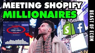 [CRAZY] I Flew To NYC To Meet Shopify MILLIONAIRES | Shopify Dropshipping 2019