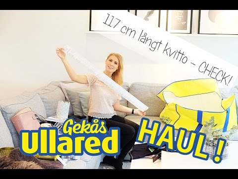 Miniatyrbild: Haul Gekås – Ullared haul på YouTube