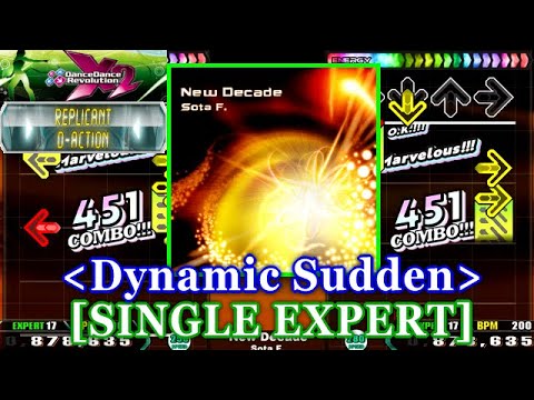 [Dynamic Sudden] 【DDR X2】 New Decade / Sota F. [SINGLE EXPERT] 譜面確認+Clap