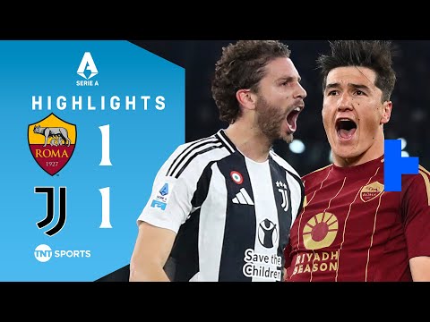 Locatelli Nets Screamer! 😮‍💨 | Roma 1-1 Juventus | Serie A Highlights