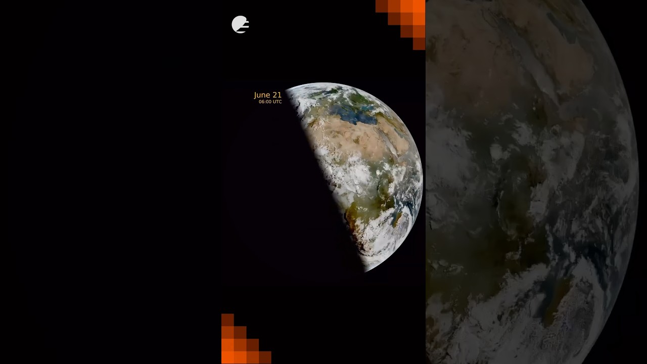 6 months, 1 satellite and a nice demonstration of our seasons. 🌻🕶️🍂❄️