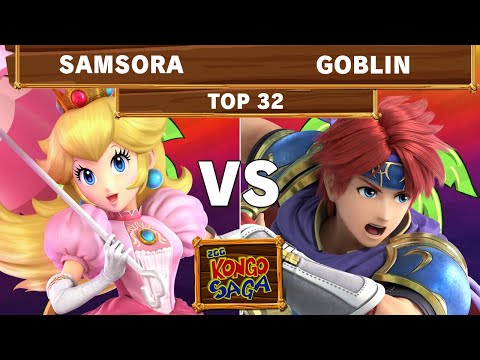 2GG Kongo Saga - eUnited | Samsora (Peach) Vs APE | Goblin (Roy) Top 32 Winners - Smash Ultimate