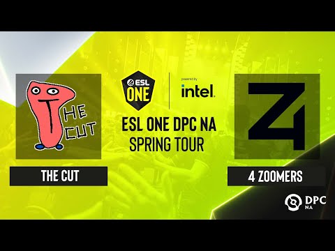 Dota2 - 4 Zoomers vs The Cut - Game 2 - ESL One DPC NA Spring