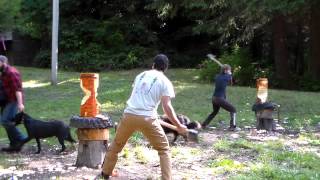 Humboldt State Logtoberfest 2013 Men's Standing Hardhit