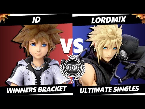 4o4 Smash Night 35 - JD (Sora) vs LordMix (Steve, Cloud) - Winners Round 4