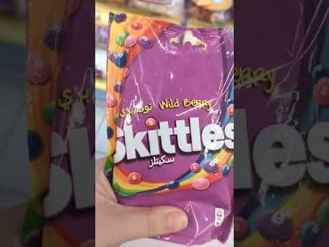 Skittles Wild Berry #shorts #satisfyingasmr