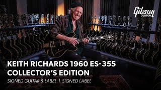 Gibson Custom 1960 ES-355 Keith Richards Collector’s Edition Video