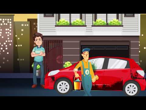 فيديو دعائي لمحطة غسيل سيارات متنقلة promediajo