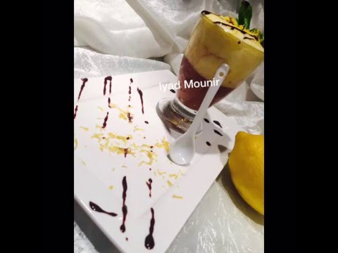 طريقة عمل موس الليمون بالشوكولا من مطبخ ام اياد Iyad Mounir