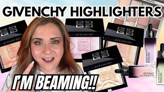 ALL 4 GIVENCHY PRISME LIBRE HIGHLIGHTERS! & Makeup by Mario Ethereal Eyes Original Eyeshadow Palette