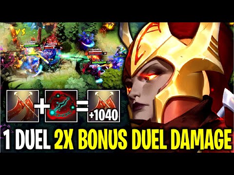 1 DUEL 2 KILLS..!! Wombo Combo Legion Commander + Grimstroke 1000+ Duel Damage 7.27 | Dota 2