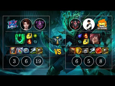 LNGA keke Thresh vs SN Fury Sett Sup - KR Master Patch 10.11