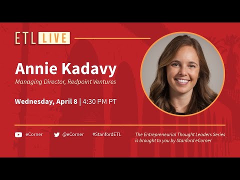 Annie Kadavy, Managing Director, Redpoint Ventures - YouTube