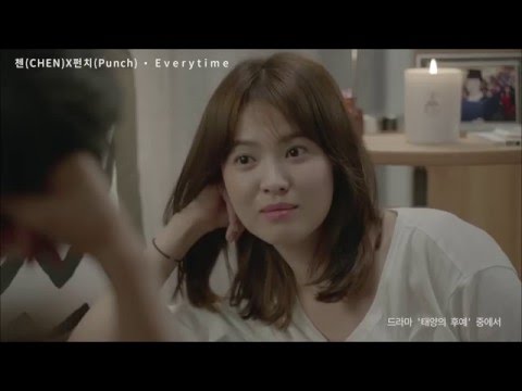 [160227] Song Joong Ki (송중기) Descendants of The Sun Full OST Part 2  (EVERYTIME by EXO Chen)