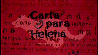 Carta para Helena Music Video