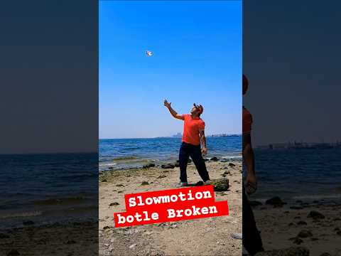 Slowmotin trick #slowmotion #beach #bluesky #viralshort