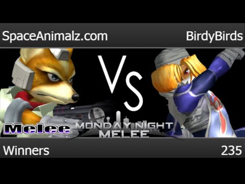 MNM 235 - TLK | SpaceAnimalz.com (Fox, Falco) vs SRL | BirdyBirds (Sheik) Winners - Melee