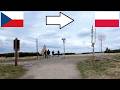Czech Republic Poland Crossing The Border By Foot