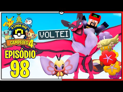 Minecraft A Lenda dos Campeões 4 #98 - VOLTEI PARA VILA [Pixelmon]