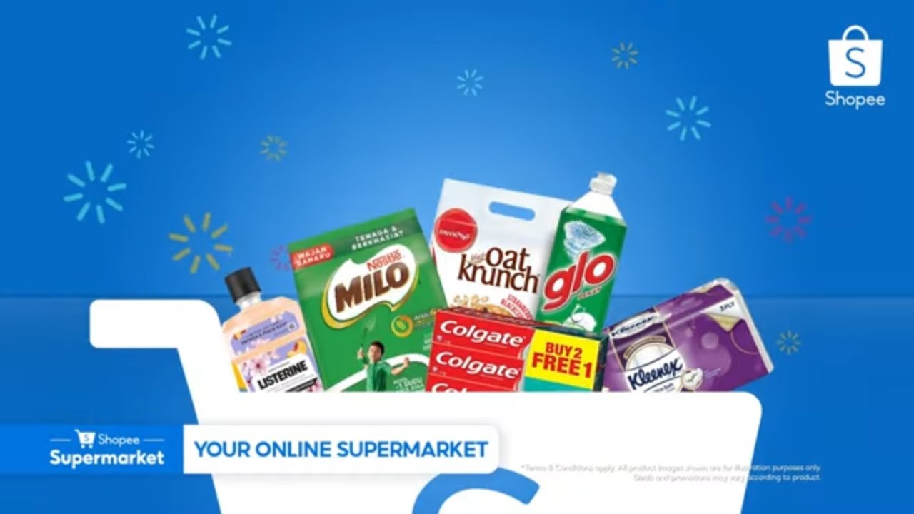 Shopee Supermarket - Over 1,500 Brands Available 🛒