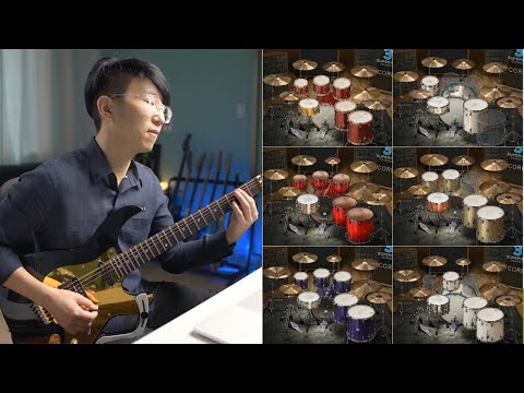 Superior Drummer 3 - Kits Overview w/ Guitar Playthrough | Funtwo