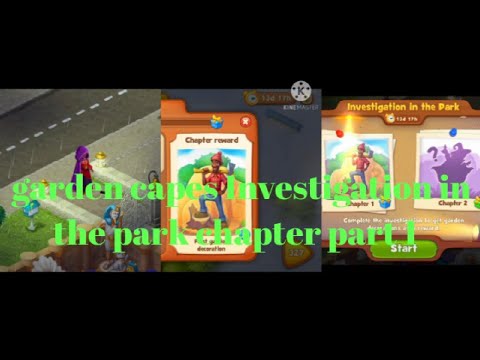 garden caps Investigation in the park (playrix gameplay only)