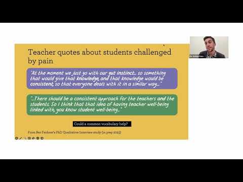 Learning about the amazing science of pain