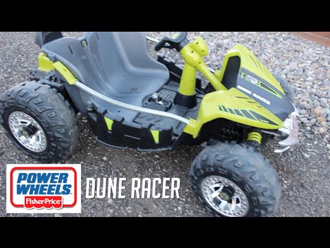 POWER WHEELS "Dune Racer [Green]" Ride On Car ATV / Toy Review in Action