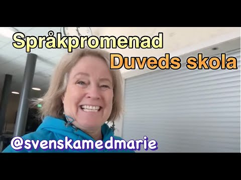 Språkpromenad LIVE  Min arbetsplats - Lär dig Svenska @svenskamedmarie