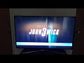 Opening To John Wick Chapter 3 Parabellum 2019 Ultra HD Blu Ray