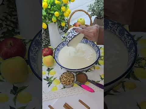 کیک سیب و دارچین