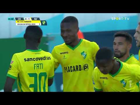 Golo Loide Augusto: SC Covilhã 0-(1) CD Mafra - Liga Portugal SABSEG | SPORT TV