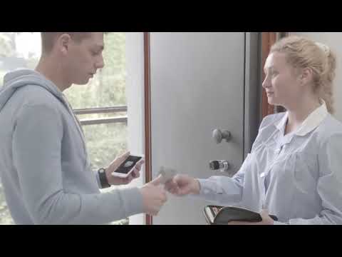 Lecteur de badge mural Stylos Smart Mifare ISEO CITY