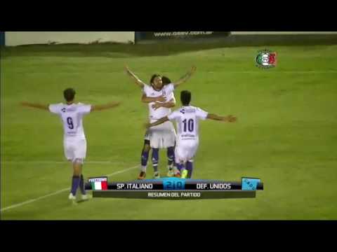 Resumen Sportivo Italiano 2 - Def Unidos 0