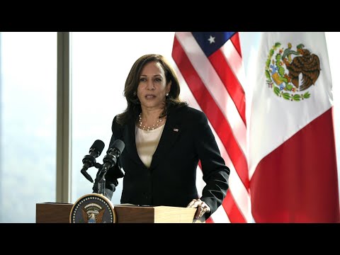 Harris in Mexiko: Bei Grenzpolitik an Flucht-Ursachen ansetzen | AFP