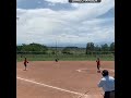 Left Field diving catch - TCS International Challenge 6/2022