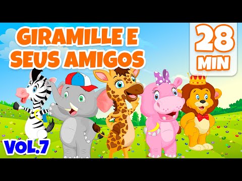 Giramille e seus Amigos Vol. 7 - Giramille 28 min | Desenho Animado Musical