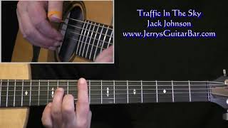 Jack Johnson Traffic In The Sky Intro Guitar Lesson