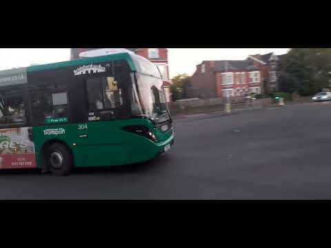 *Rare* Nottingham City Transport 304 on Navy Line 3