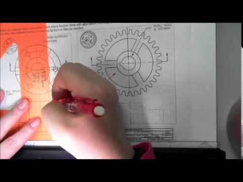 Cross Section & Hatching   How To Part 5   Rod Support