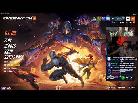 Aaron Keller on Overwatch 2's competition with Marvel Rivals (credit @Jay3)