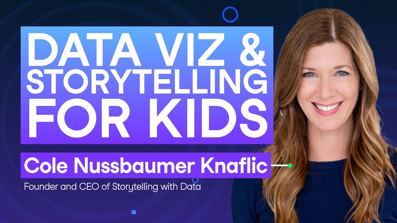 #242 Data Storytelling for Kids | Cole Nussbaumer Knaflic, Founder and CEO of Storytelling with Data