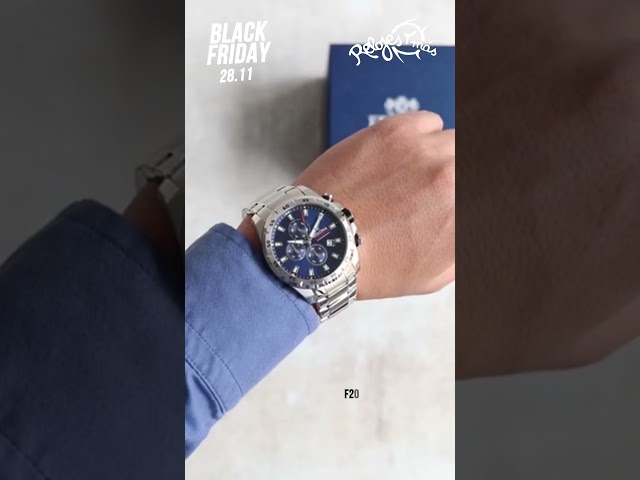 Vídeo relacionado con Festina Reloj Hombre Analógico de Cuero Negro - Movimiento de Cuarzo - Calendario - Cristal Mineral de Alta Resistencia Elegante y Clásico F16476/1