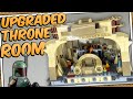 UPGRADING BOBA FETT'S PALACE - Part 2: The Throne Room - 2x 75326 Boba Fett's Throne Room Mods