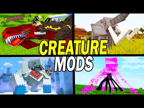 30 AMAZING Mobs & Animal Mods For Minecraft (Forge & Fabric)