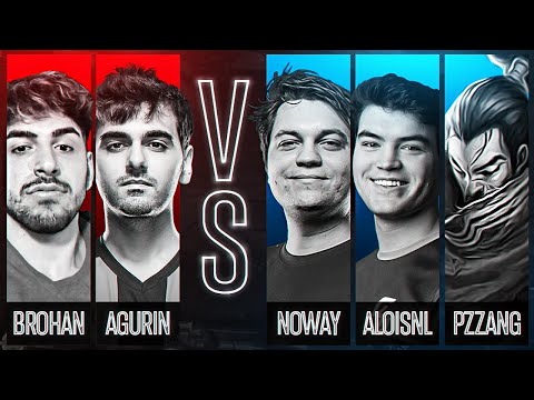 Playing With Noway And Pzzang VS AGURIN AND BROHAN - MOST STACKED GAME