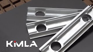 Fräsen von Aluminiumprofilen auf dem Kimla BPF-Plotter