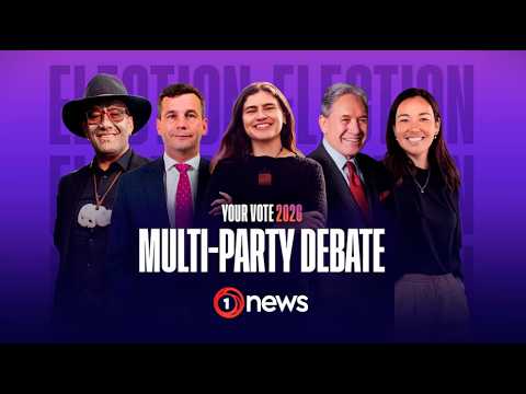 Election 2026: TVNZ 1News Multi-Party Leaders Debate October 13 2026